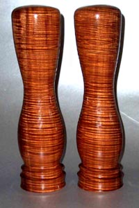 Curly Koa Pepper Mills