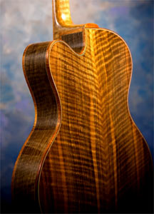 Bastogne Walnut Arch Top by Thorell Guitars