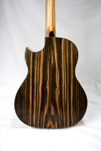 Macassar Ebony Acoustic Guitar by Chris Ensor