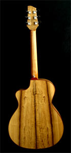 Spalted Myrtlewood Acoustic Guitar by Vesper Guitars