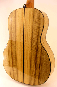 Myrtlewood 000 Guitar by JC Clark Ukuleles