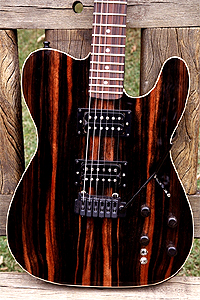 Macassar Ebony Guitar by Elom Moura ( elom.cecilia@gmail.com  ) Brazil