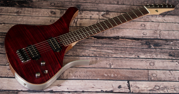 Flame Maple Top Guitar by Dean Gordon Guitars  http://www.deangordonguitars.com/index.html USA