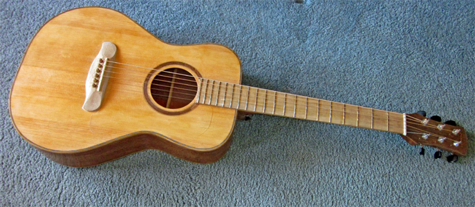 Sitka Spruce top Guitar by Bob Gramann  USA http://www.bobgramann.com