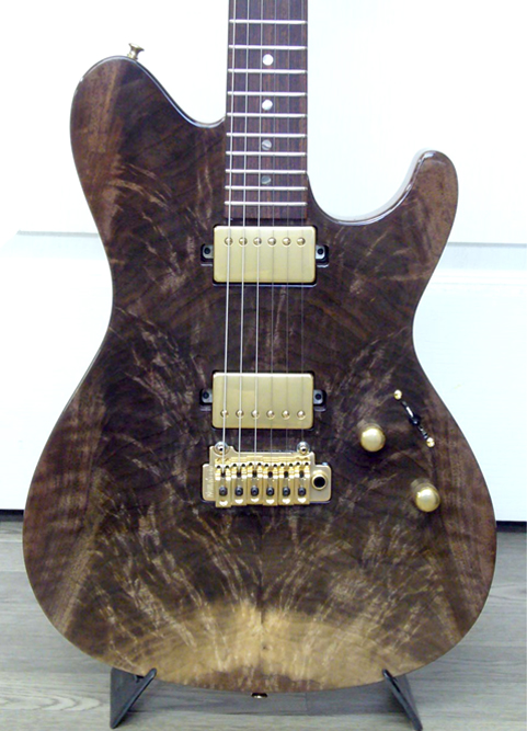 Sugi Guitar features Guitar Tonewood from OregonWildwood.com